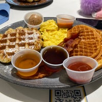 Photo taken at Waffle Stop by HelloKitty B. on 3/28/2021