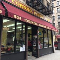 Photo taken at Corniell Barber Shop by Michael H. on 4/8/2014