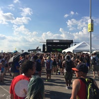 Photo taken at NRG Yellow Lot- Free Press Summer Fest by Eric H. on 6/7/2015