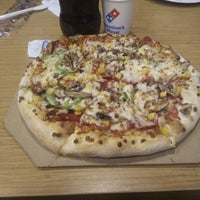 Photo taken at Domino&amp;#39;s Pizza by Tuncay Ö. on 1/2/2018