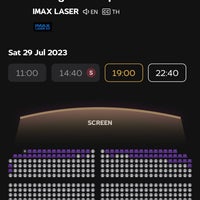 Photo taken at Krungsri IMAX Laser by Ekkapong T. on 7/29/2023