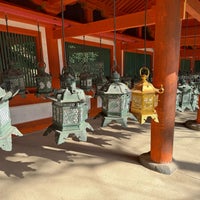 Photo taken at Kasuga-taisha Shrine by Ekkapong T. on 3/21/2024