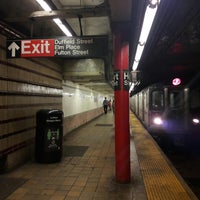 Photo taken at MTA Subway - Hoyt St (2/3) by Mikey R. on 7/10/2017
