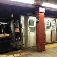 Photo taken at MTA Subway - Delancey St/Essex St (F/J/M/Z) by Mikey R. on 3/2/2017