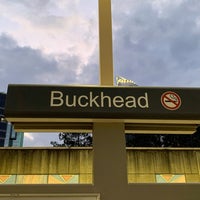 Photo taken at MARTA - Buckhead Station by shinodogg on 2/1/2020