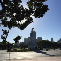 Photo taken at Monumento de los Españoles by Aptraveler on 12/31/2018