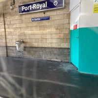 Photo taken at RER Port-Royal [B] by Aptraveler on 3/6/2024
