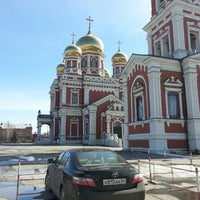 Photo taken at Храм Покрова Божией Матери by Миша Б. on 3/28/2013