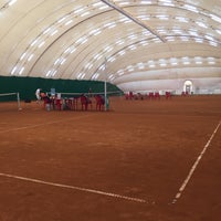 Photo taken at Теннисный клуб &amp;quot;Ананас&amp;quot; by Marina S. on 2/19/2017