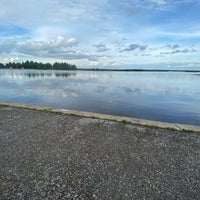 Photo taken at Пляж «Северный» by nashvilletrain on 9/5/2020