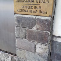 Photo taken at Kedutaan Besar Italia (Ambasciata d&amp;#39;Italia) by Spaccanapoli di Ubud (italian restaurant) P. on 9/6/2017