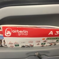 Photo taken at airberlin Flight AB 6211 by Holger S. on 7/21/2016