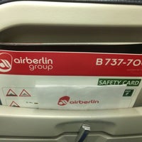 Photo taken at airberlin Flight AB 8060 by Holger S. on 1/18/2016
