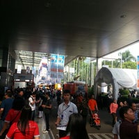 Photo taken at Jakarta Convention Center Hall B Garuda Indonesia Travel Fair (JCC) by Rick on 9/13/2014