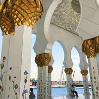 Photo taken at Sheikh Zayed Grand Mosque by Charis T. on 5/9/2017