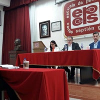 Photo taken at Escuela de Periodismo Carlos Septién García by erick n. on 7/15/2017