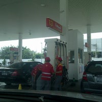 Photo taken at Shell by Vievie S. on 6/2/2013