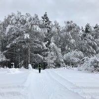 Photo taken at Meshersky Park by Oksana K. on 2/8/2018