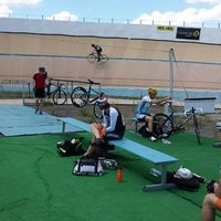 Photo taken at Chicago Velo Campus by Jeremy T. on 7/27/2014