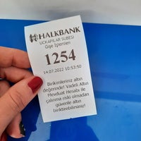 Photo taken at Halkbank by 👑se s. on 7/14/2022