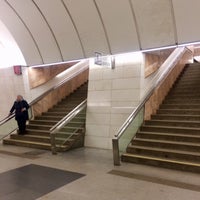 Photo taken at metro Petrovsko-Razumovskaya by Marussia K. on 2/16/2019