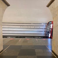 Photo taken at metro Prospekt Mira, line 6 by Marussia K. on 8/28/2021