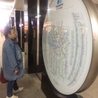 Photo taken at metro Kuntsevskaya, line 3, 4 by Marussia K. on 8/13/2019