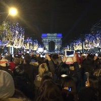 Photo taken at Avenue des Champs-Élysées by Marussia K. on 1/1/2016