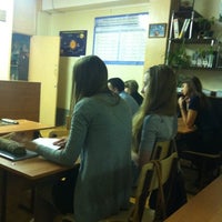 Photo taken at Школа №187 by Katerina S. on 12/8/2012