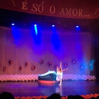 Photo taken at Teatro Cenecista Lemos Cunha by Adriana N. on 12/19/2014