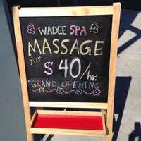 Photo taken at Wadee Spa by Wadee S. on 10/27/2012