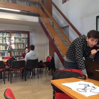 Photo taken at Biblioteca  ELIS College by Massimo R. on 1/11/2014