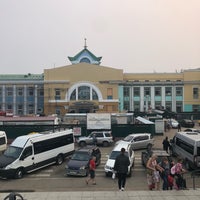 Photo taken at Ж/Д вокзал Улан-Удэ｜Ulan-Ude Railway Station by Boram L. on 7/30/2019