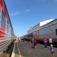 Photo taken at Ж/Д вокзал Чита-2｜Chita-II Railway Station by Boram L. on 7/29/2019