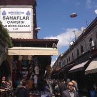 Photo taken at Sahaflar Çarşısı by HLCFTC on 4/18/2013