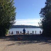 Photo taken at Magnuson Dog Park Water Station by Cyndy E. on 6/22/2013