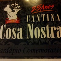 Photo taken at Cantina Cosa Nostra by Tati K. on 4/7/2013