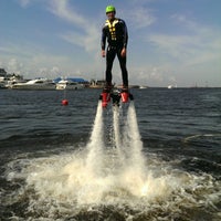 Photo taken at Flyboard by Илья Г. on 8/19/2014