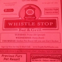 รูปภาพถ่ายที่ The Whistle Stop Bar &amp;amp; Grill โดย Sande F. เมื่อ 12/1/2013