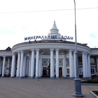 Photo taken at Railway station Mineralnye Vody by Aman K. on 5/16/2013