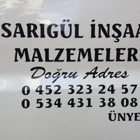 Photo taken at Sarıgül İnşaat Malzemeleri Tic. Ltd. Şti by Bedirhan S. on 10/29/2012