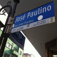 Photo taken at Rua José Paulino by Ana S. on 12/10/2012