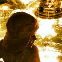 Photo taken at The Fountain in the Marina by Josh D. on 1/4/2013