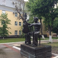 Photo taken at Памятник Владимиру Высоцкому by Анастасия М. on 5/19/2017