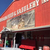 Photo taken at Red Barn Feed and Saddlery by Modern L. on 10/23/2014