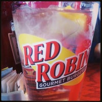 Photo taken at Red Robin Gourmet Burgers and Brews by Elizabeth K. on 3/17/2013