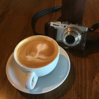 Photo taken at Roasters Coffee Bar by Bill A. on 5/1/2016