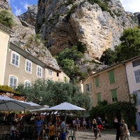 Photo taken at Moustiers-Sainte-Marie by Jakub K. on 9/19/2020