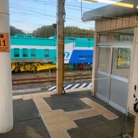 Photo taken at Ugo-Kameda Station by Hikari A. on 10/15/2020