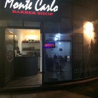 Photo taken at Monte Carlo Barber Shop by Sergio S. on 9/25/2016